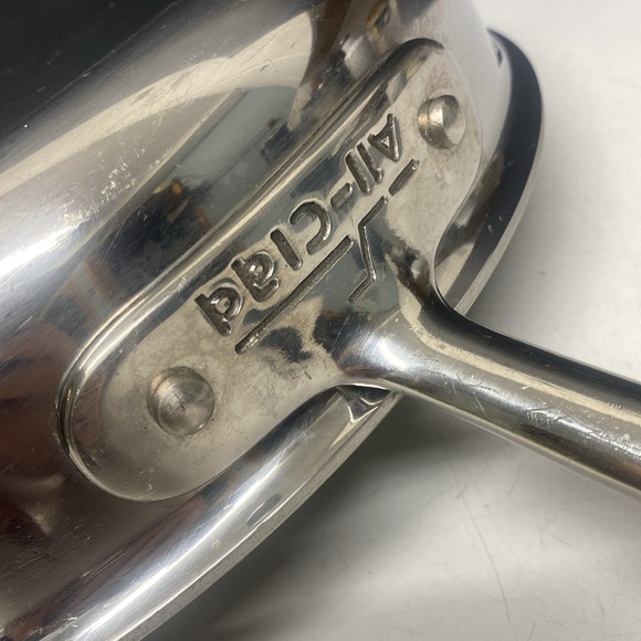 All Clad D3® Stainless Steel Saute Pan with Lid - Picture 11 of 17